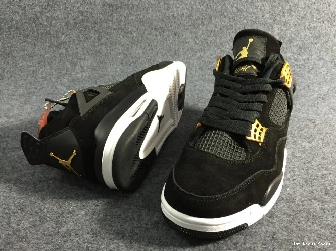 4 metallic 308497- jordan 1165 UrbanStyle black “royalty” gold-white mens air 0111